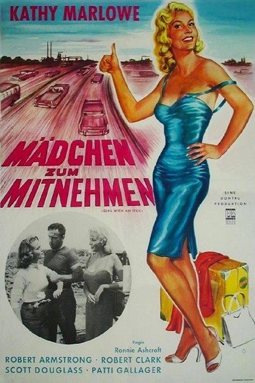Girl with an Itch 1958 official movie poster