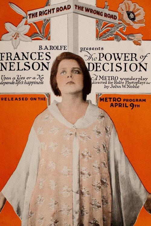The Power of Decision 1917 official movie poster