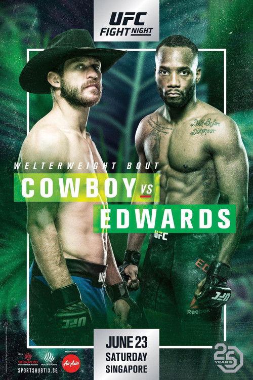 UFC Fight Night 132: Cowboy vs. Edwards 2018 official movie poster