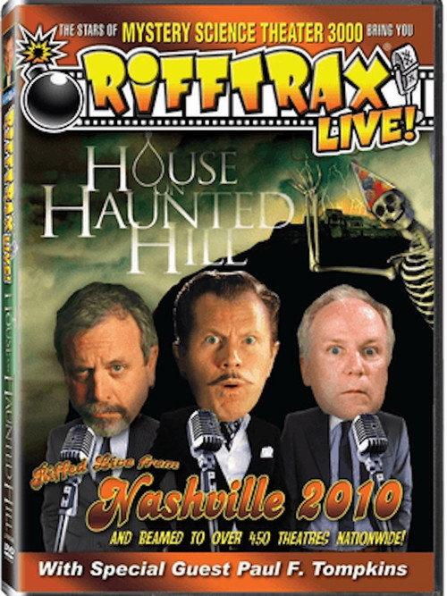 RiffTrax Live: House on Haunted Hill 2010 official movie poster