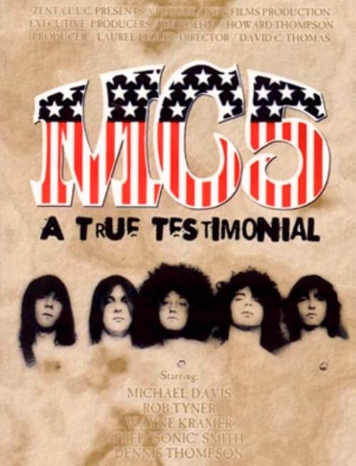 MC5: A True Testimonial 2002 official movie poster