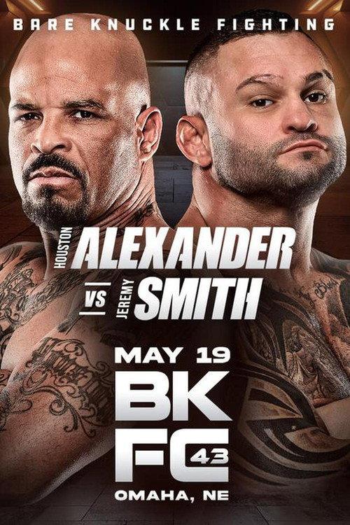 BKFC 43: Alexander vs Smith 2023 official movie poster