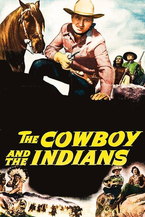 The Cowboy and the Indians 1949 official movie poster