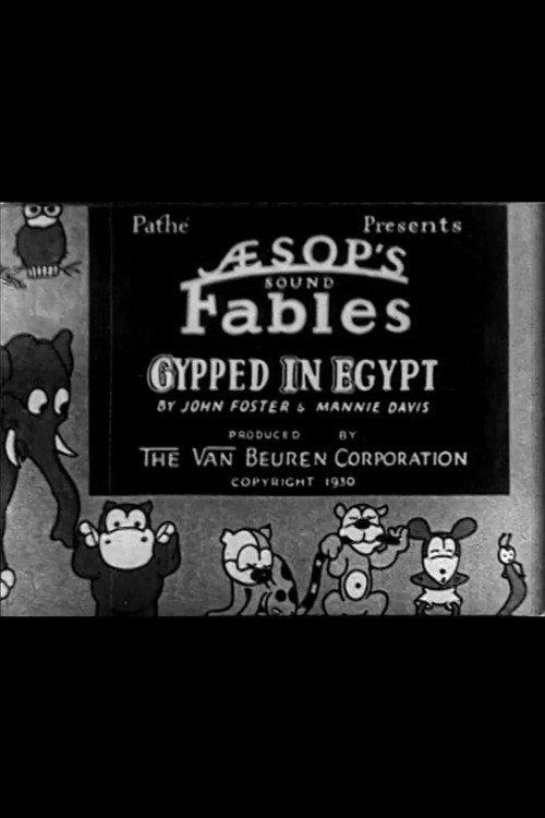 Gypped in Egypt 1930 official movie poster