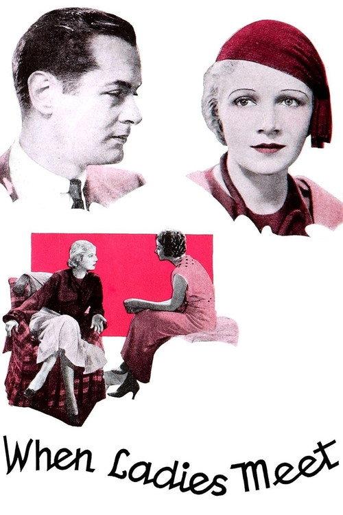 When Ladies Meet 1933 official movie poster