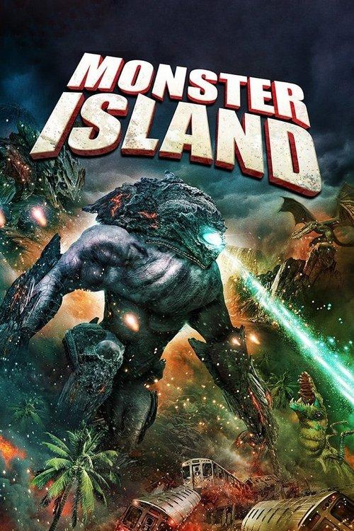 Monster Island 2019 official movie poster
