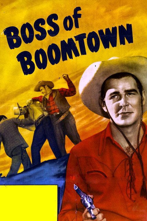 Boss of Boomtown 1944 official movie poster