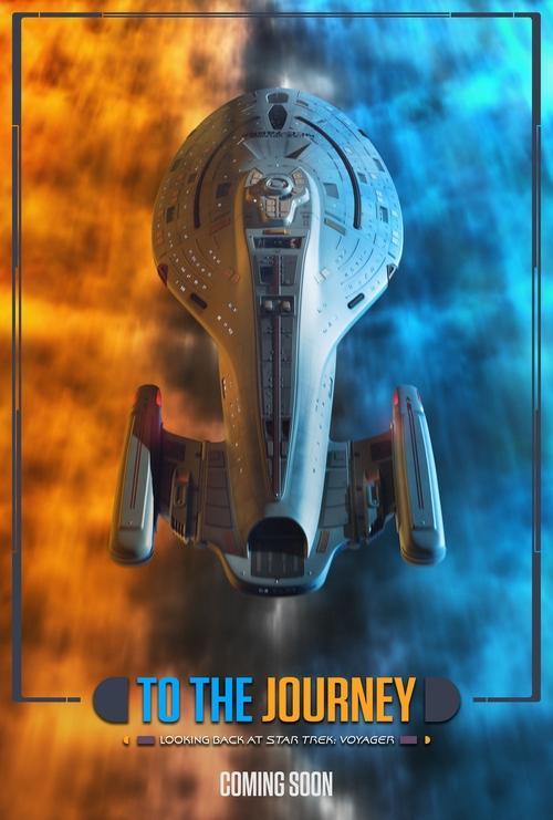 To the Journey: Looking Back at Star Trek: Voyager 2024 official movie poster