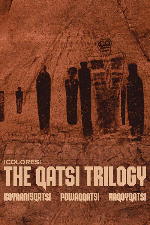 ¡Colores!: The Qatsi Trilogy 1989 official movie poster