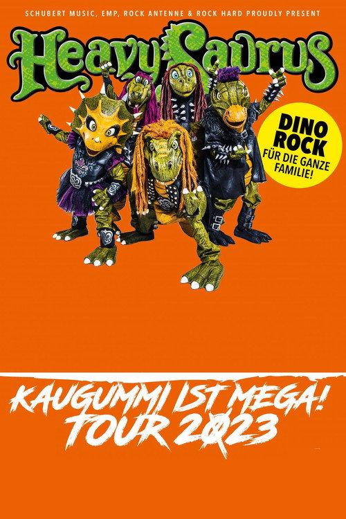 Heavysaurus - Kaugummi ist mega Tour 2023 - Leipzig 2023 official movie poster