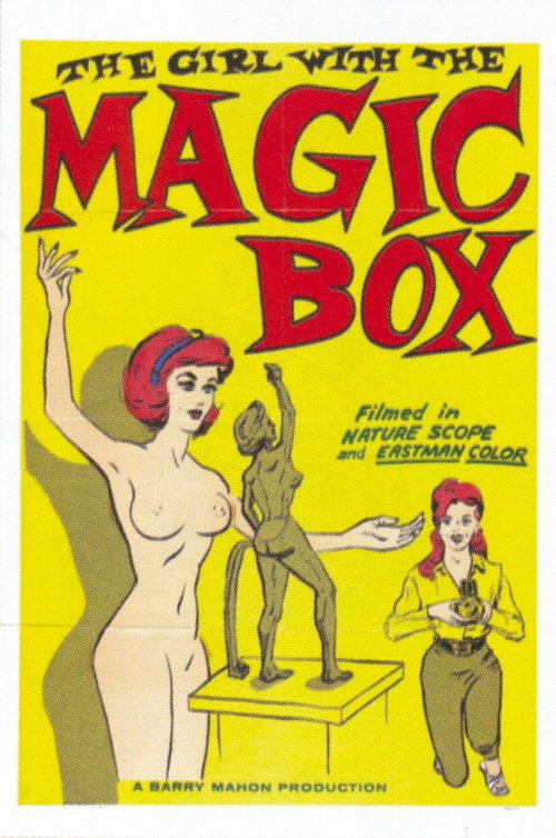 The Girl with the Magic Box 1965 official movie poster