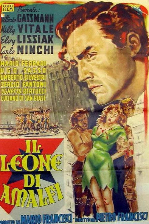 Il leone di Amalfi 1950 official movie poster