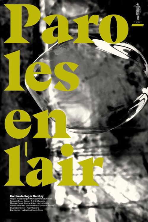 Paroles en l'air 2024 official movie poster