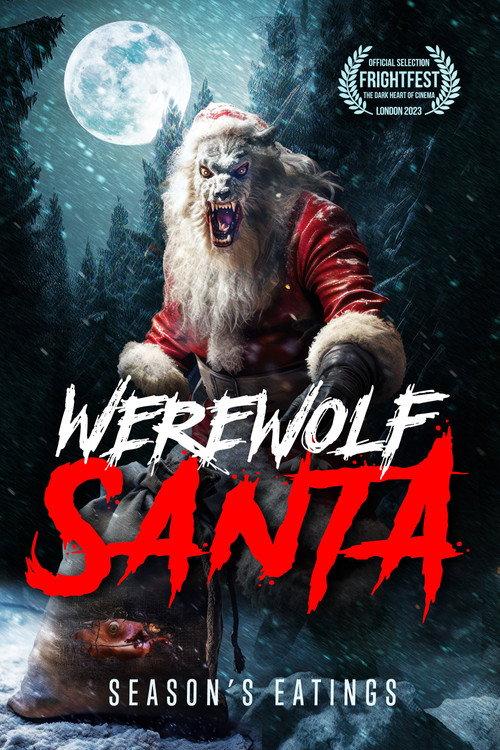 Werewolf Santa 2023 official movie poster