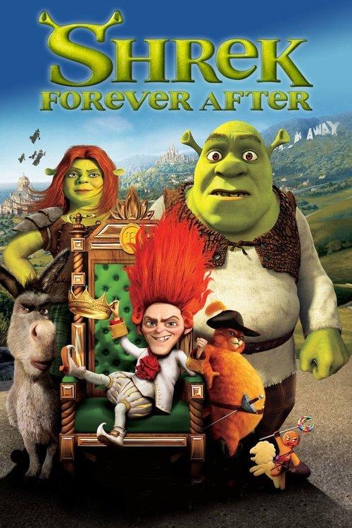 Shrek Forever After 2010 official movie poster
