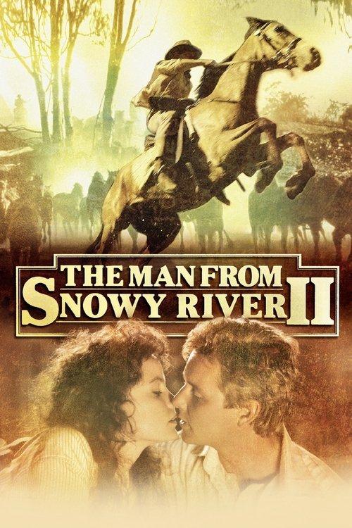 The Man From Snowy River II 1988 official movie poster