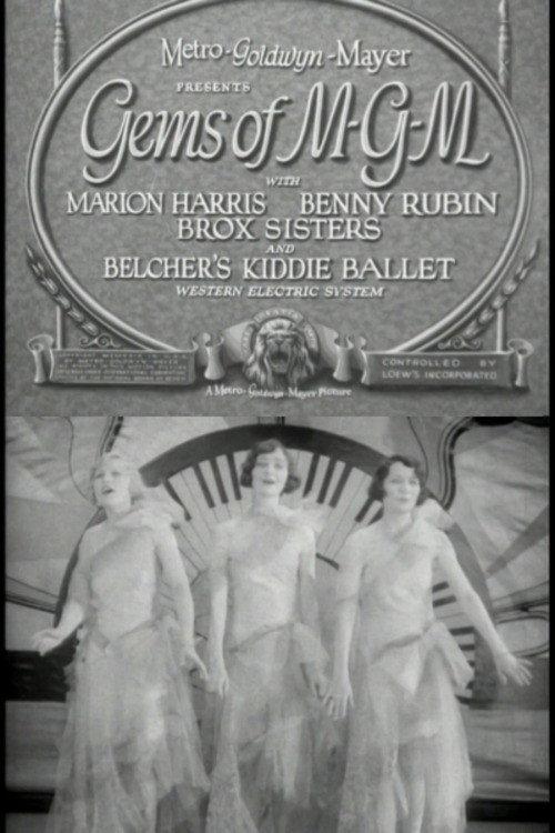 Gems of M-G-M 1930 official movie poster