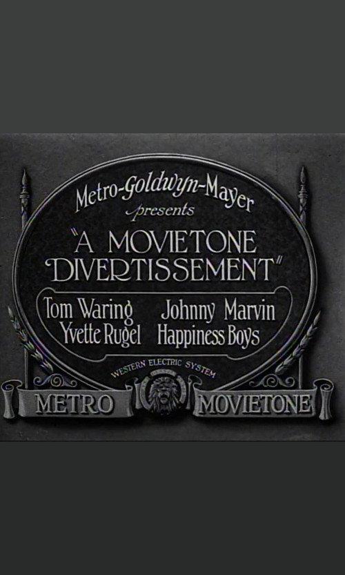 A Movietone Divertissement 1930 official movie poster