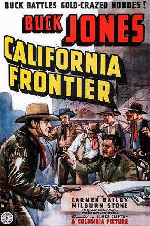 California Frontier 1938 official movie poster