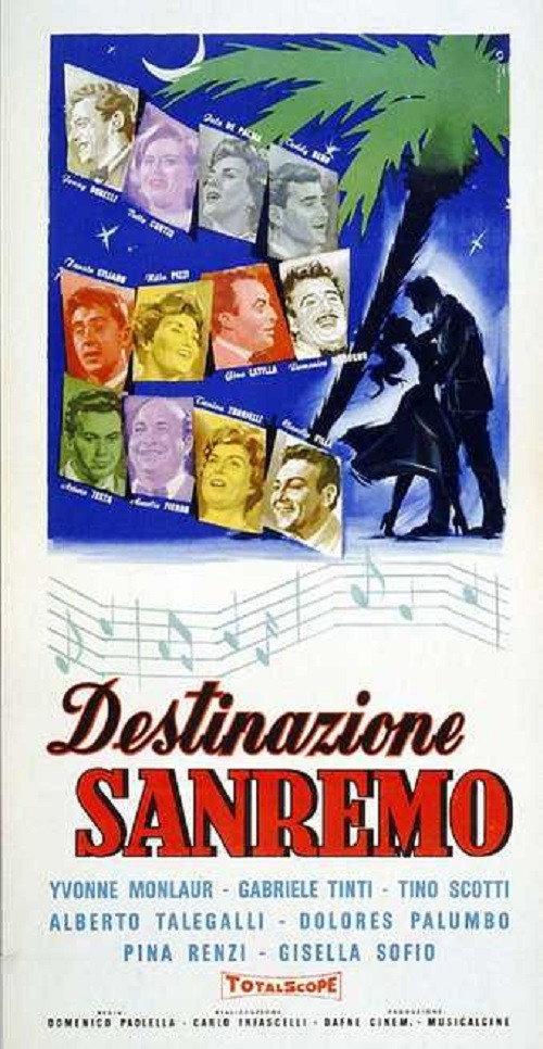 Destinazione Sanremo 1959 official movie poster