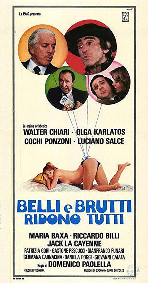 Belli e brutti ridono tutti 1979 official movie poster