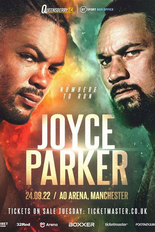 Joe Joyce vs. Joseph Parker 2022 official movie poster