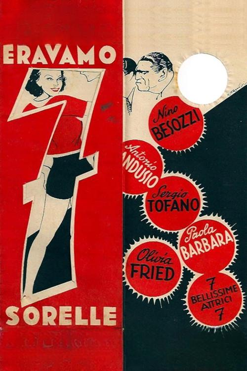 Eravamo 7 sorelle 1937 official movie poster