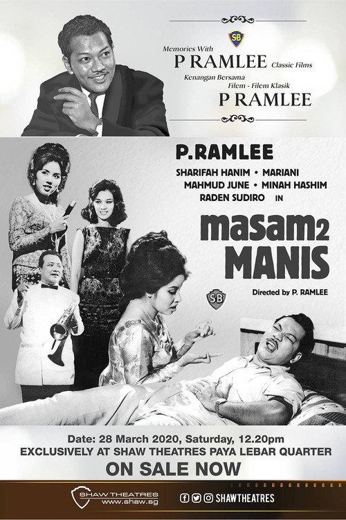 Masam-Masam Manis 1965 official movie poster