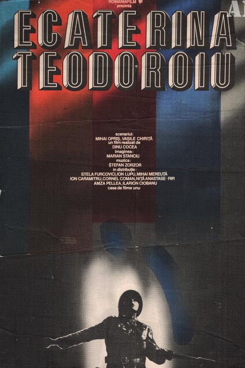 Ecaterina Teodoroiu 1979 official movie poster