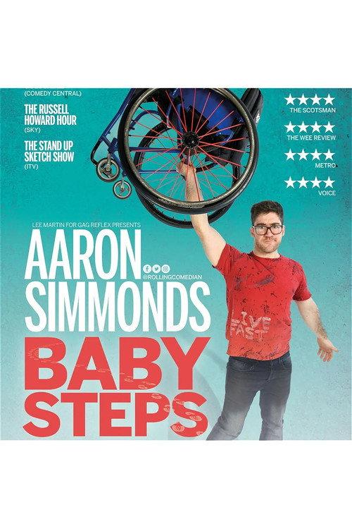 Aaron Simmonds: Baby Steps 2023 official movie poster