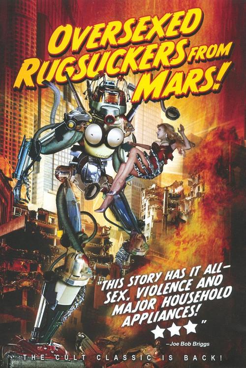 Over·Sexed Rugsucker from Mars 1989 official movie poster