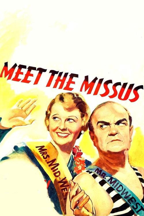 Meet the Missus 1937 official movie poster