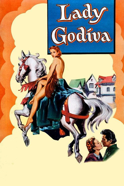 Lady Godiva of Coventry 1955 official movie poster