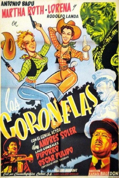 Las coronelas 1959 official movie poster