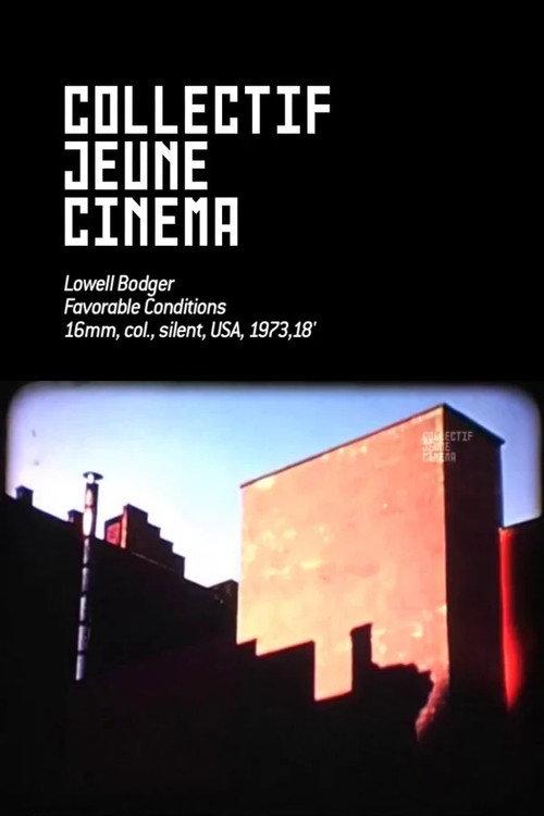 Favorable Conditions 1973 official movie poster