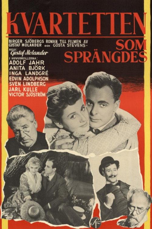 The Quartet That Split Up 1950 official movie poster