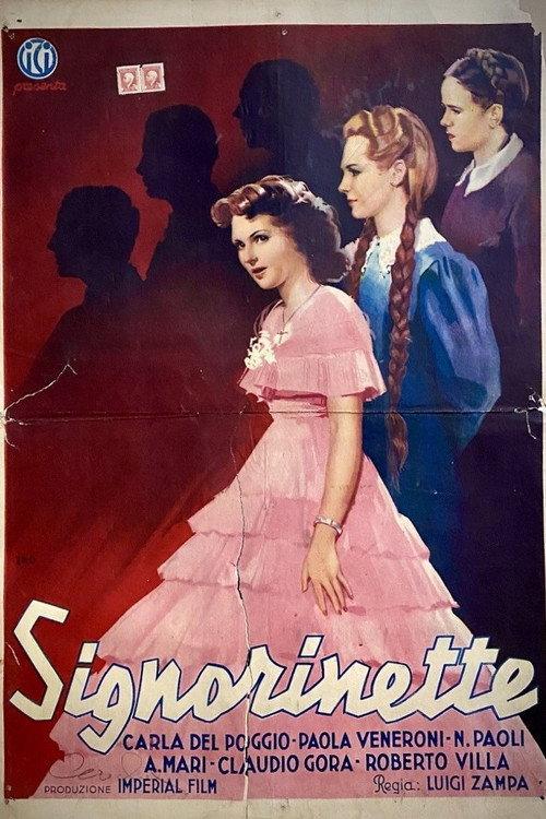 Signorinette 1942 official movie poster