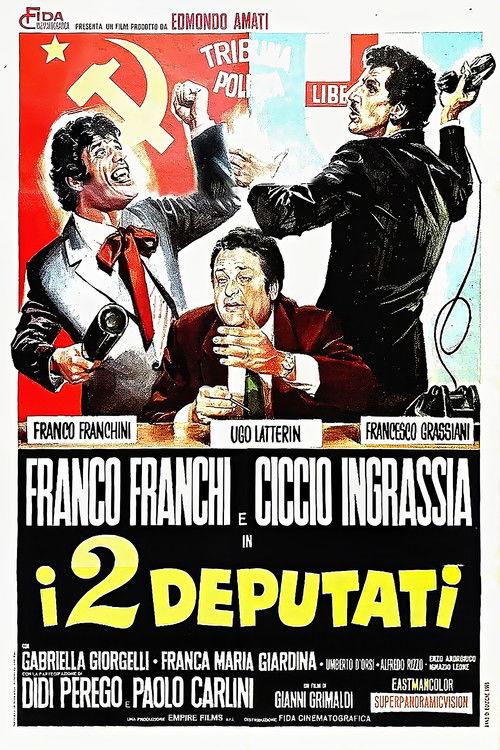 I 2 deputati 1969 official movie poster