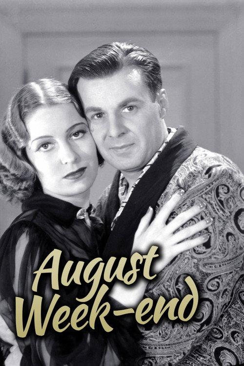 August Week End 1936 official movie poster