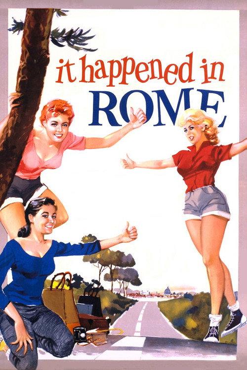 It Happened in Rome 1957 official movie poster