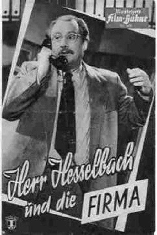 Herr Hesselbach und die Firma 1956 official movie poster