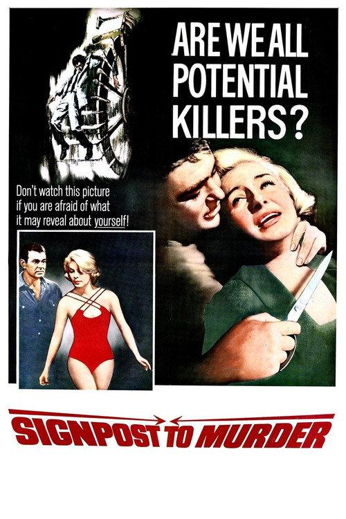 Signpost to Murder 1964 official movie poster