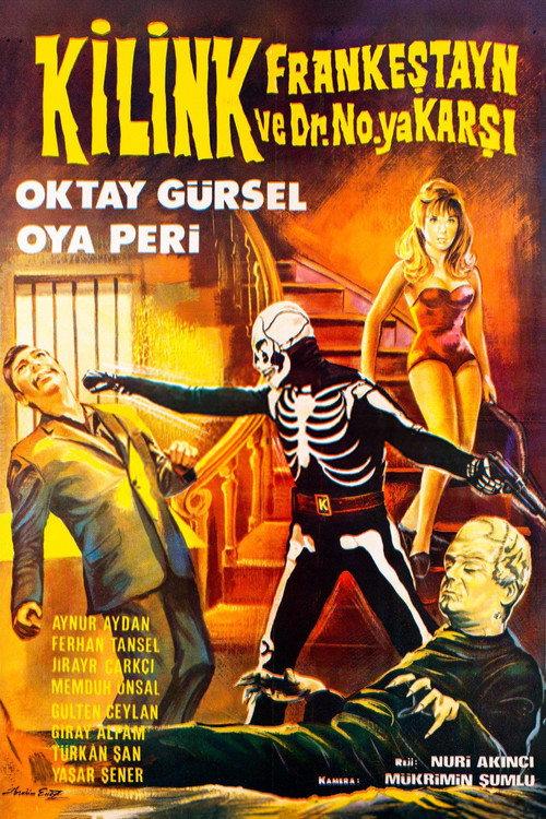 Killing vs. Frankenstein 1968 official movie poster