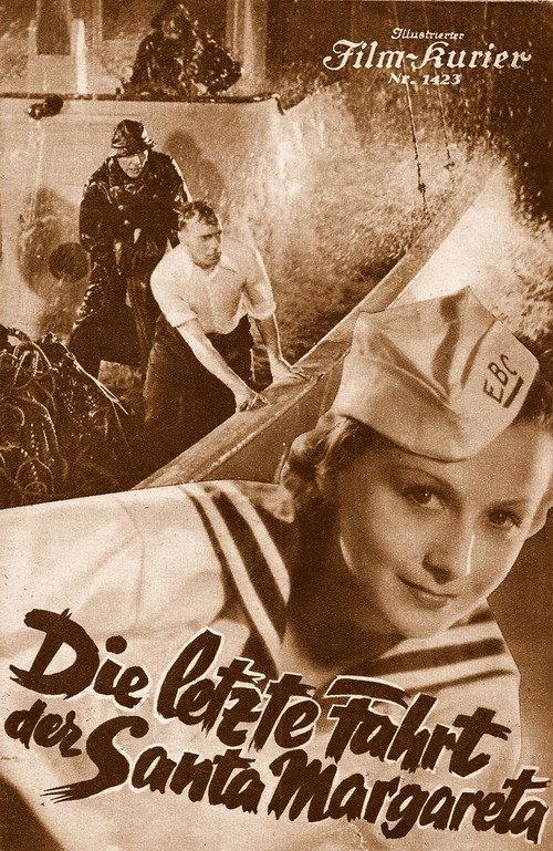 Die letzte Fahrt der Santa Margareta 1936 official movie poster