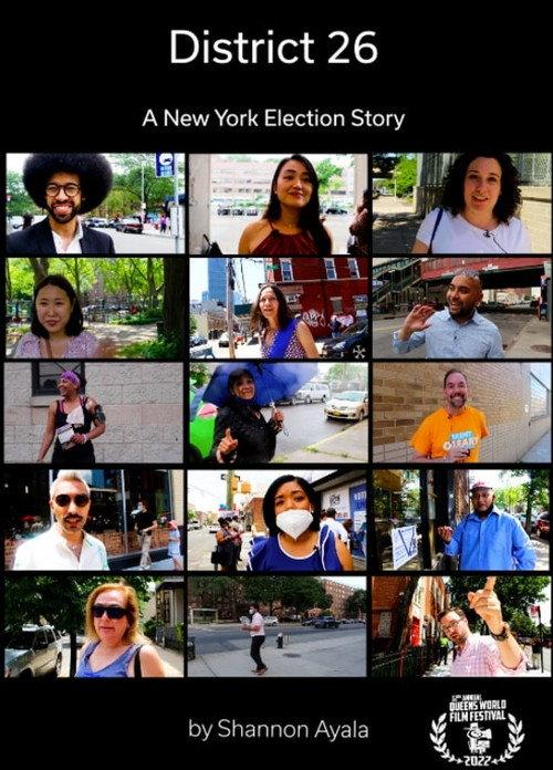 District 26: A New York Election Story 2022 official movie poster