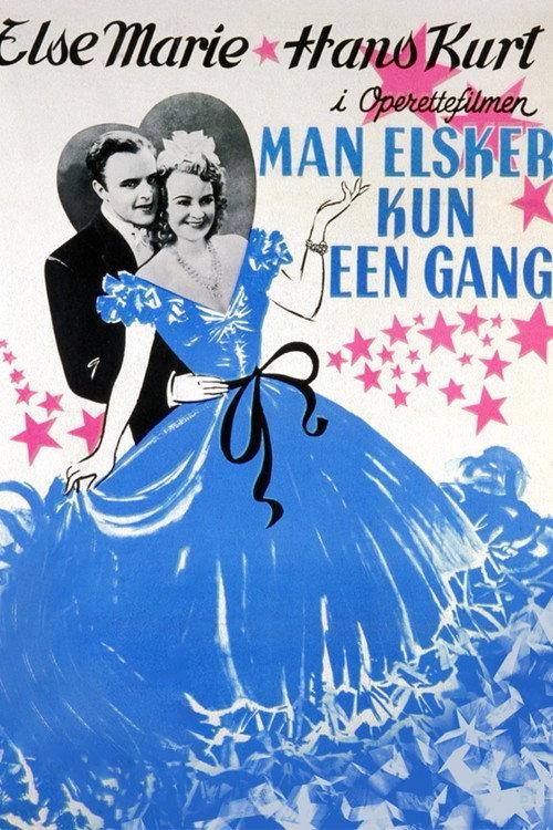 Man elsker kun een gang 1945 official movie poster