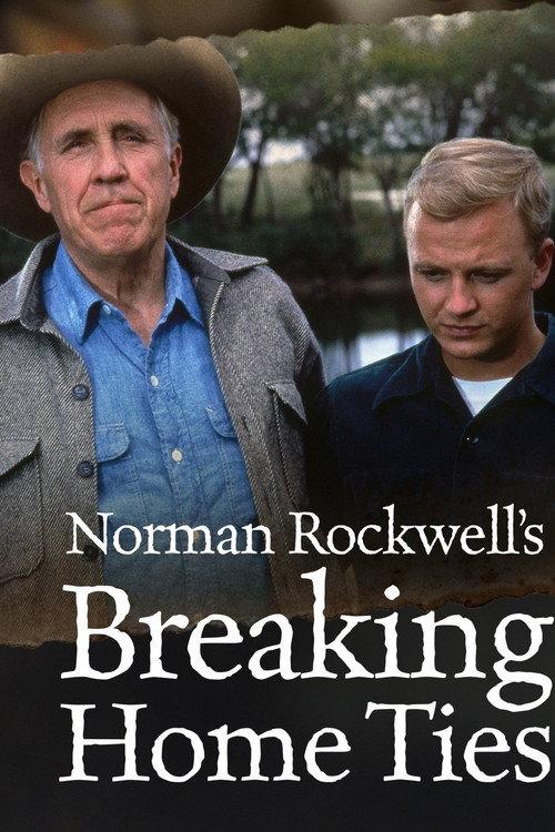 Breaking Home Ties 1987 official movie poster