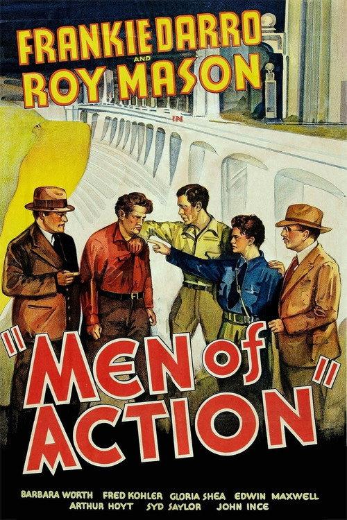 Men of Action 1935 official movie poster