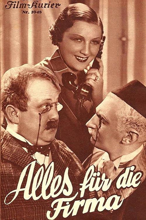 Everything for the Company 1935 official movie poster