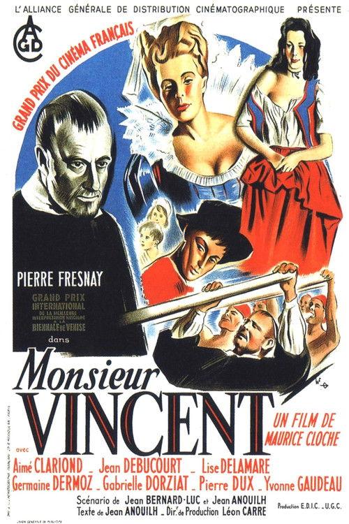 Monsieur Vincent 1947 official movie poster